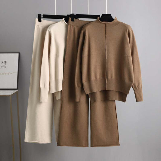 Knitted Sweater Two-Piece Set | Women's Autumn & Winter Outfit | Fitzze eprolo