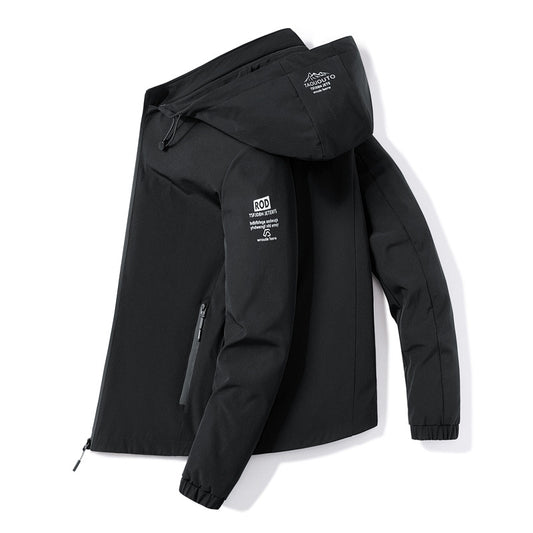 New hooded jacket for men, spring and autumn trendy casual jacket, sports top for men - FITzzE