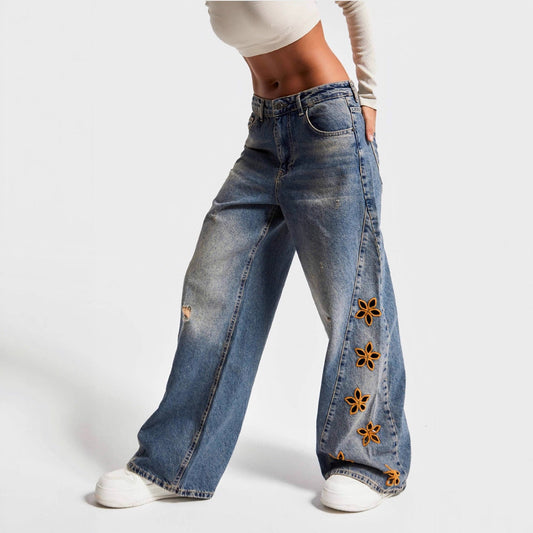 High Waisted Loose Jeans for Women – Trendy Relaxed-Fit Denim for Effortless Everyday Style eprolo