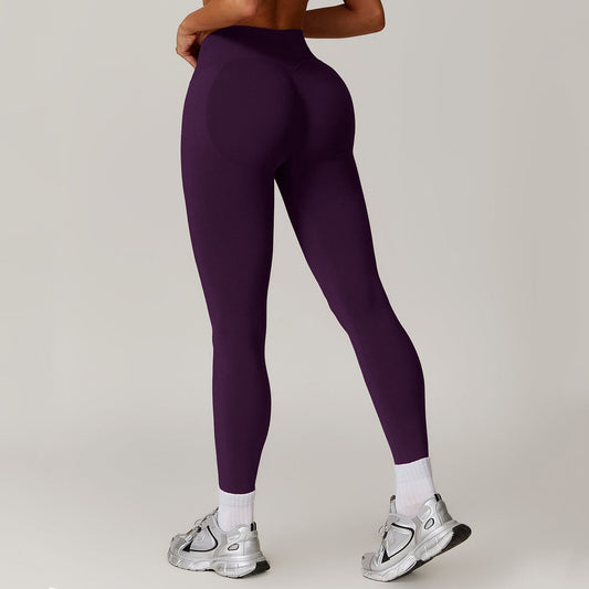 Fitzze Peach Hip Seamless Yoga Pants – Women’s Running & Fitness Quick-Dry Activewear eprolo