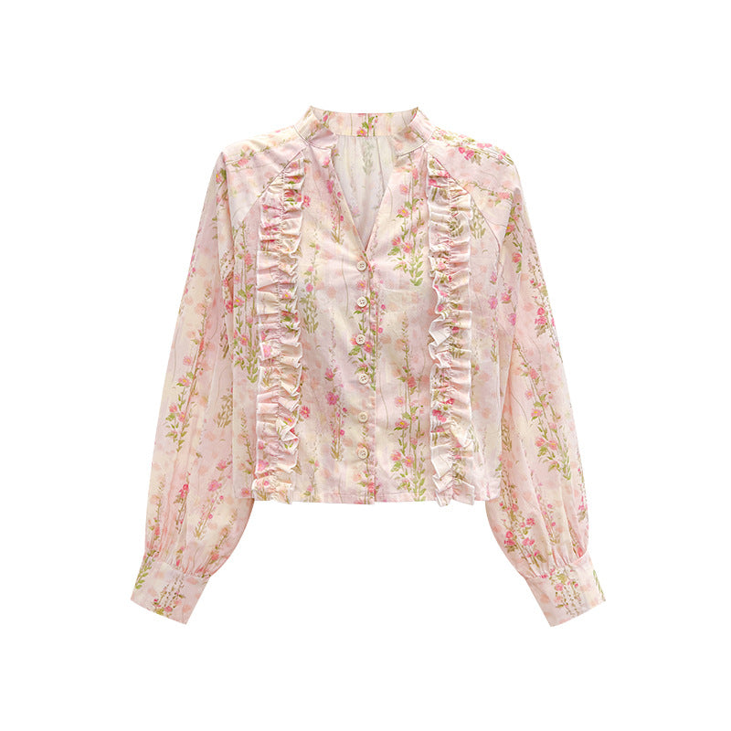 Elegant Floral Shirt for Women - FITzzE rghbeu-b4.myshopify.com Elegant Floral Shirt for Women