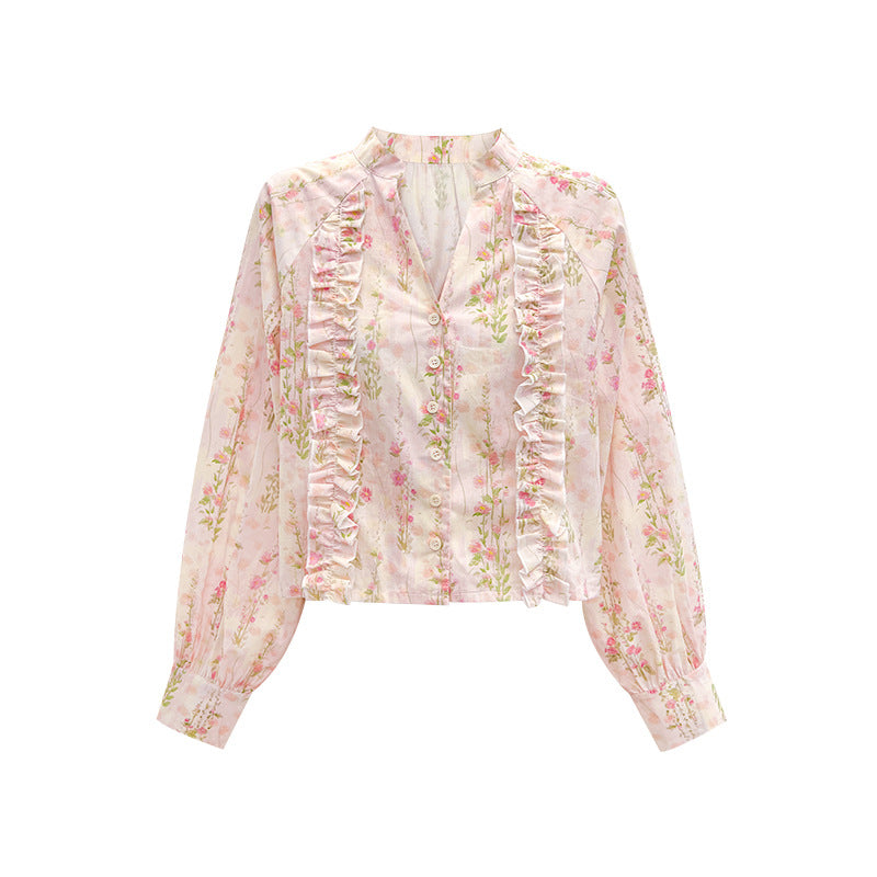 Elegant Floral Shirt for Women - FITzzE rghbeu-b4.myshopify.com Elegant Floral Shirt for Women
