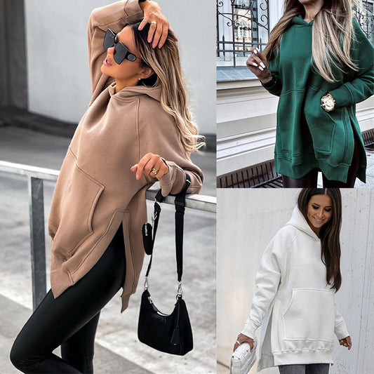 Pocket Style Slit Pullover Hoodie – Cozy & Trendy Casual Sweatshirt for Women eprolo rghbeu-b4.myshopify.com Pocket Style Slit Pullover Hoodie – Cozy & Trendy Casual Sweatshirt for Women