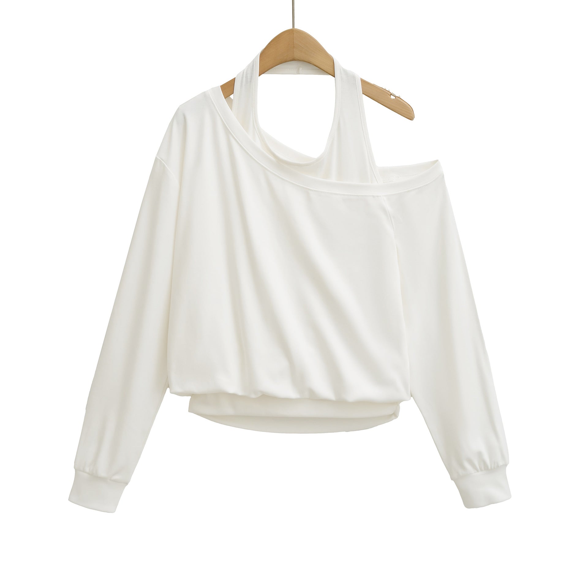 Slouchy Neck Hanging Hoodie for Women - FITzzE rghbeu-b4.myshopify.com Slouchy Neck Hanging Hoodie for Women