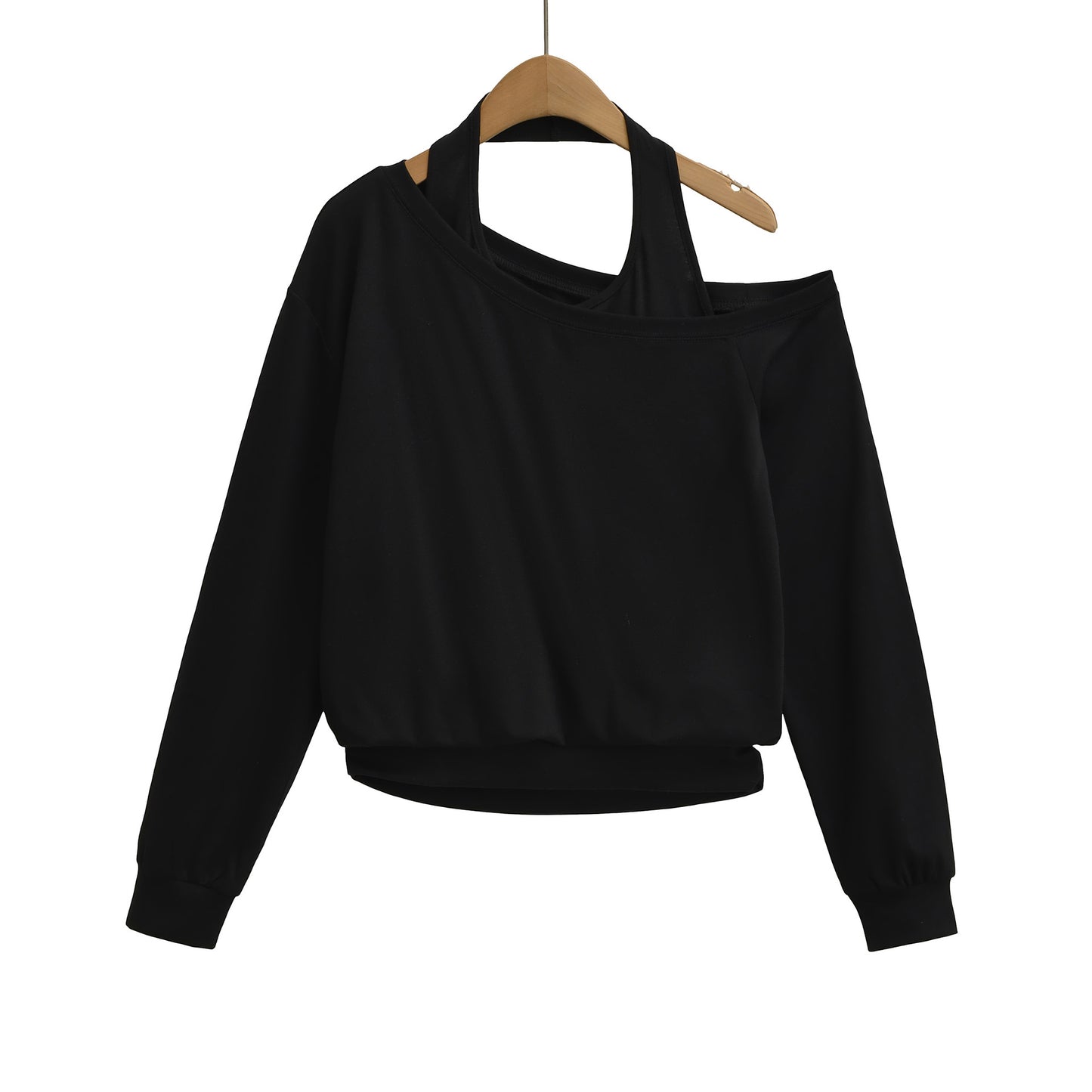 Slouchy Neck Hanging Hoodie for Women - FITzzE rghbeu-b4.myshopify.com Slouchy Neck Hanging Hoodie for Women